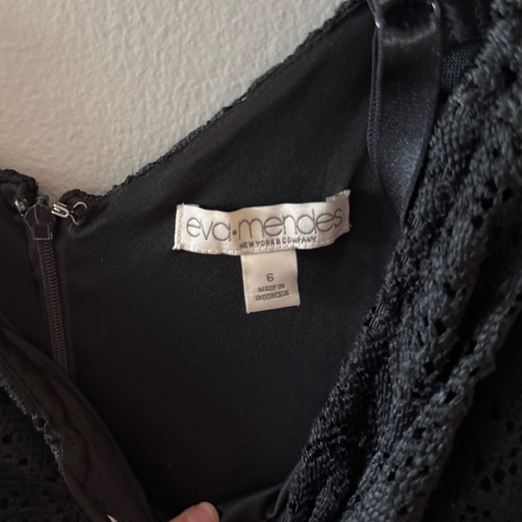 Eva Mendes for New York & Company Black Lace Midi Dress - Picture 11 of 11